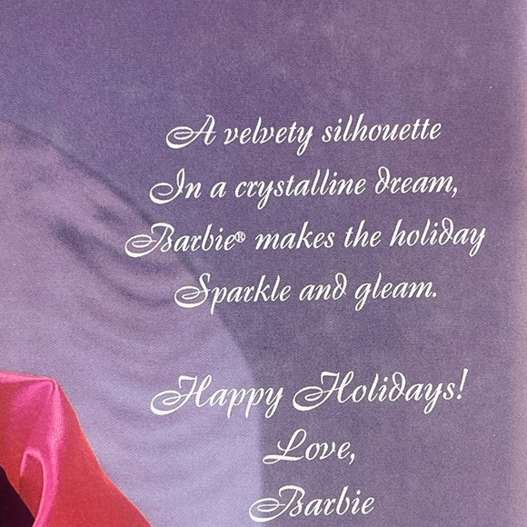 Happy Holidays Barbie Doll 1998
Special Edition Mattel #20200
NEW Vintage - Picture 10 of 11